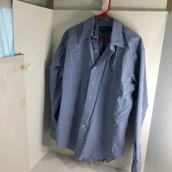 RALPH LAUREN MENS LONG SLEEVE SHIRT SIZE L - Picture 1 of 7